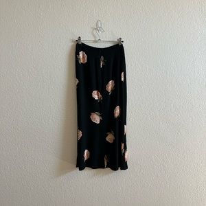 Reformation Midi Floral Skirt
